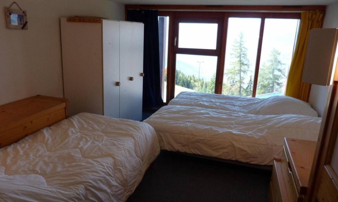 Arc-1800 Apartment | 300m from resort center, Ground floor, balcony, tv, 30m², Les Arcs
