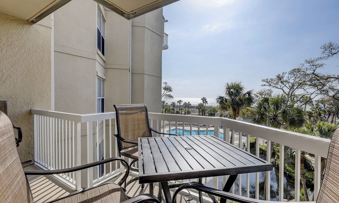 Palmetto Dunes Condo | 306 Barrington Arms - An Oceanfront Escape in Palmetto Dunes