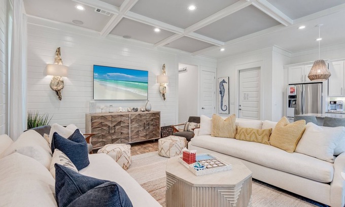Santa Rosa Beach House | 30A Bliss – Hot Tub, 3 King Beds, Bikes & Golf Cart
