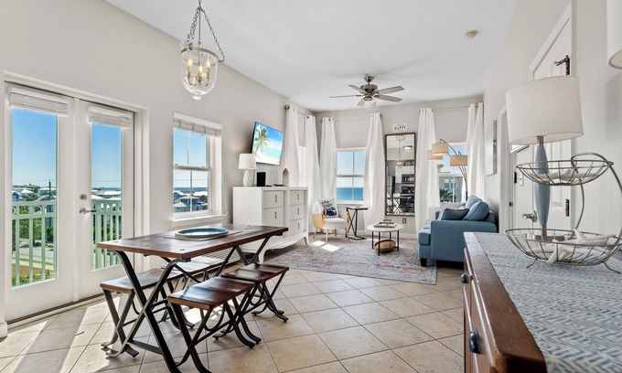 Gulf Place Condo | 30a Gulf Place Condo! Beach View, Pool, Hot Tub, Tennis & Pickle Ball Courts.