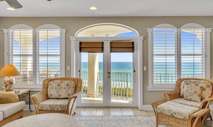 Seacrest Condo | 30A Monterey B201 - Gulf Front Condo Near Alys Beach