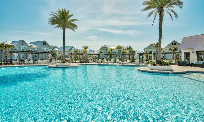 Panama City Beach House | 30A - Pet Friendly, Golf Cart + 4 Bikes Incl, Beach, 2 Pools, Free Round Golf