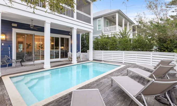 Santa Rosa Beach House | 30A! Private Pool, Golf Cart, 3 King Beds!