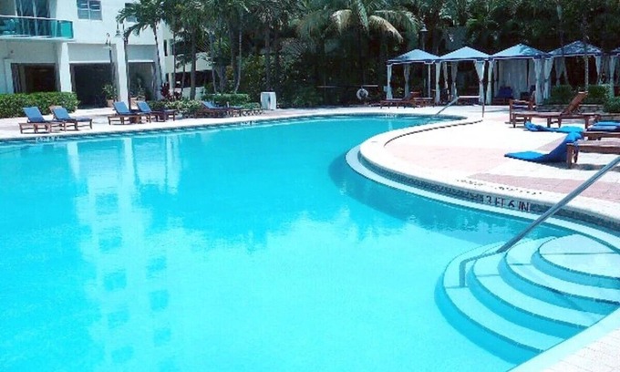 Sunny Isles Beach Apartment | 315 - Walk to beach! Beautiful Pool and Tennis Courts