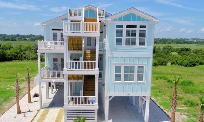 Ocean Isle Beach House | 347E2 - Luxury Home with Magnificent Views