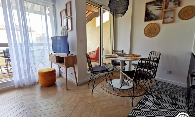 Cap d'Agde House | 35 m² Gîte ∙ 2 bedrooms ∙ 4 guests