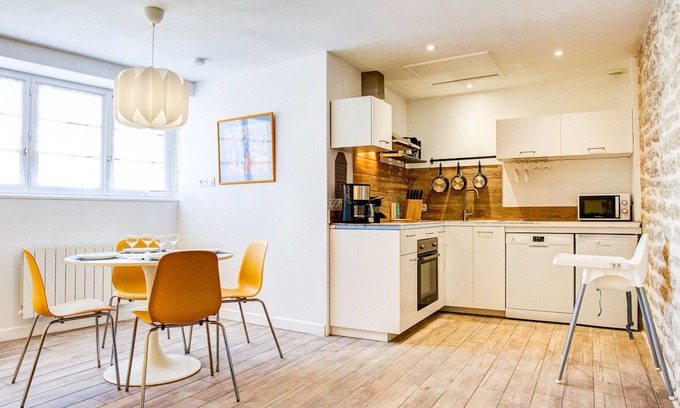 Saint-Guenole Apartment | 350 m from the beach - Nice flat for 4