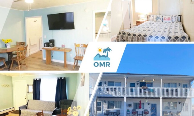 Old Orchard Beach Condo | 350 Yards to the beach. Pet friendly!