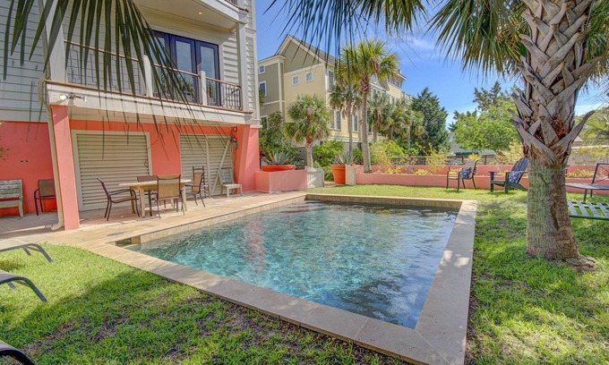 Isle of Palms House | 360 Views of Beach & Intercoastal with Private Pool