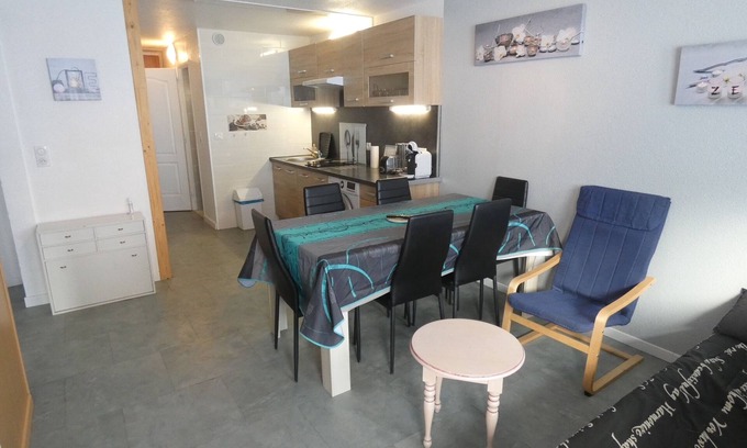 La Mongie Apartment | 38m2,La Mongie Tourmalet, 4/6Pers