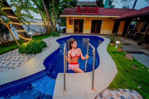 Anjuna Villa | 3BHK Portuguese Villa Nina with Private Pool Anjuna