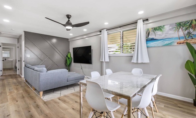 Ewa House | 3BR Ewa Home - Walk to Beach + Upto 6, WiFi, A/C