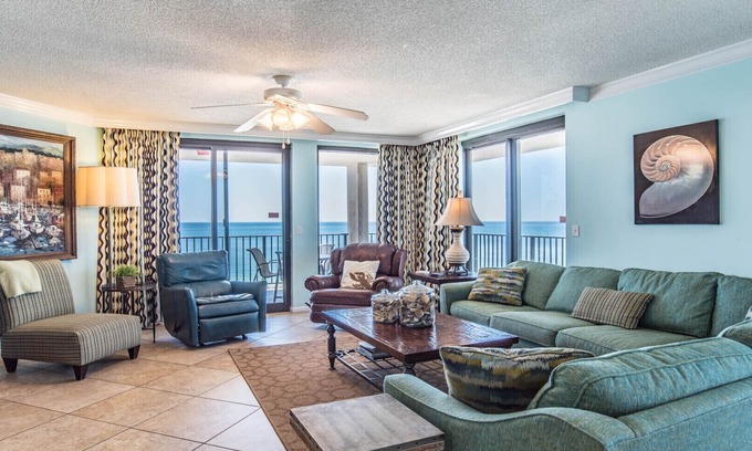 Orange Beach East Condo | 3BR Premium Phoenix X Condo! Gorgeous Beach View!