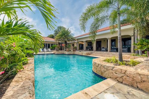 Oranjestad Villa | 3BR Villa Serene Grace with Private Pool by Bocobay