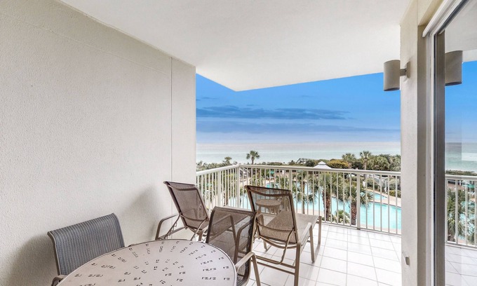 Miramar Beach Condo | 3rd Floor Gulf Front Condo Pools, Gazebo, Fitness Center, Conference Facilities