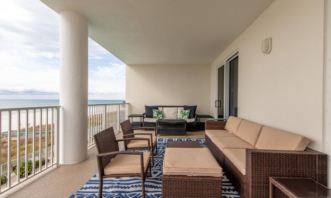 Long Beach Condo | 3rdfloor*Ocean Ritz 4 Bedroom 4 Bath*3 King Size beds*2 Masters on water!