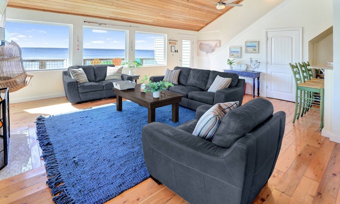 Cape San Blas House | 4 Bed/4 Bath North Cape San Blas Beach Front Home - Steps to the Ocean!