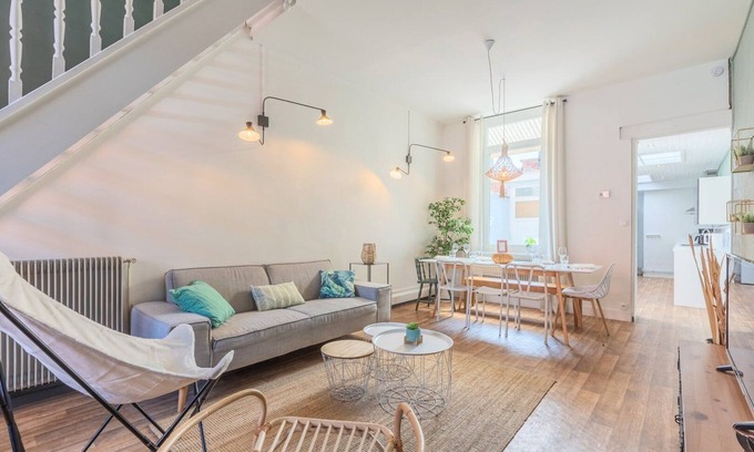 Roubaix House | 4 bedroom & 4 bathroom house near Parc Barbieux