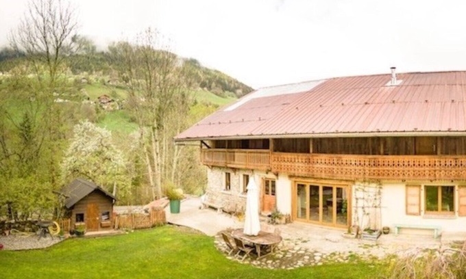 Le Biot House | 4 Bedroom family house available for 1 year June/July 2020.