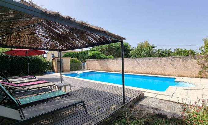 Saint-Just-Luzac House | 4 bedroom house with private pool
