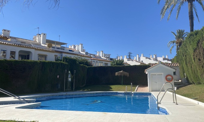 Benalmadena Costa House | 4 Bedroom Townhouse With Pool Close To Town, Beach And Park - Free WiFi