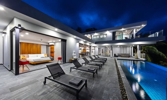 Lamai Villa | 4-bedroom villa in Chaweng Noi with infinity pool, panoramic views, and modern luxury