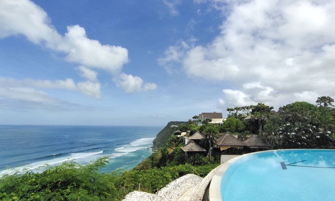 Ungasan Villa | 4 BRvilla Cantik with private pool in Karma Kandara resort with ocean beach club
