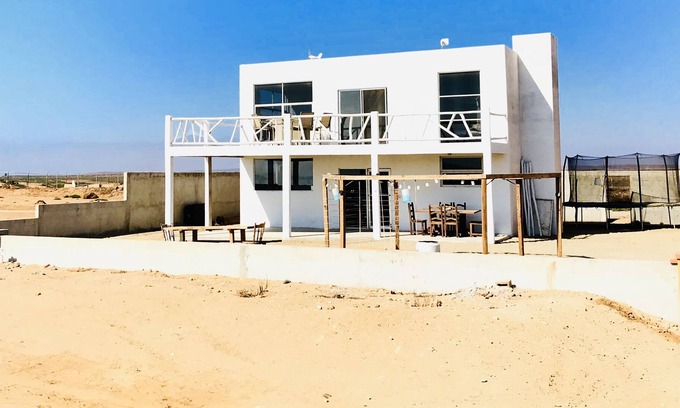 Colnett House | 4 Bdr on the Beach at Shipwreck surf break & on the Baja500 trek