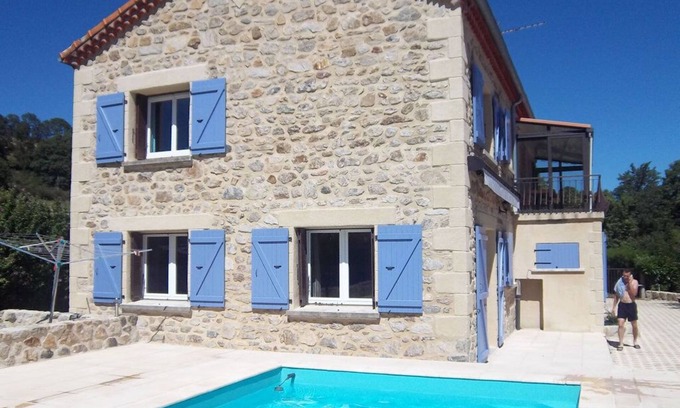 Rhone Crussol House | 4-person gîte on the ground floor of our house in the Ardèche mountains