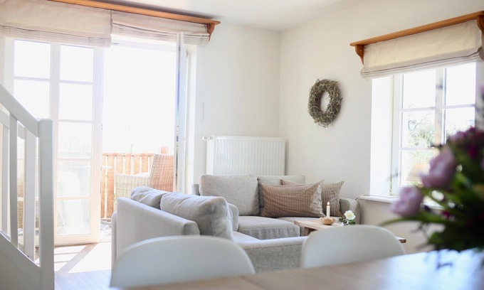 Reussenkoge Apartment | 4-sterne-komfort in der Hellen Ferienwohnung "amrum" mit Wohlfühlcharakter