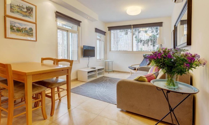 Emek Refaim Apartment | 40 m² Apartment ∙ 4 guests