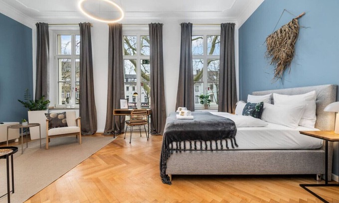 Krefeld Apartment | 40 sqm Apartment terrace I main station | Ruhig