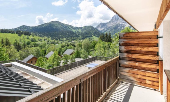 Gresse-en-Vercors Apartment | 42 m² Apartment ∙ 1 bedroom ∙ 6 guests