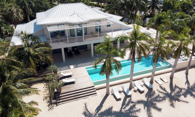 Rum Point Villa | # 43: a contemporary villa in a prime Cayman Kai location, with 50ft pool & dock