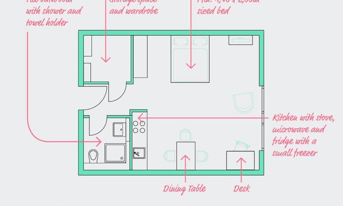 Derendingen Apartment | 43 m² Apartment ∙ 2 guests