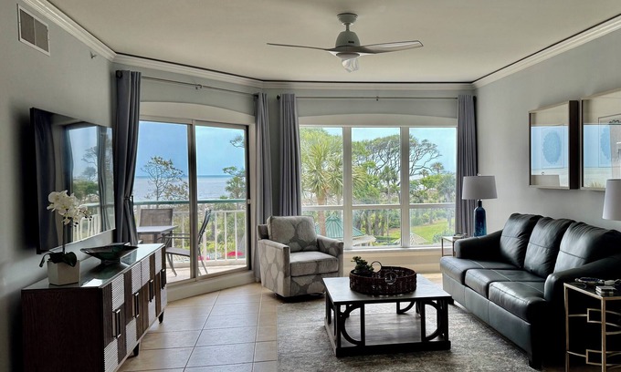 Palmetto Dunes Villa | 4304 Windsor Court N ~ Cozy 1Br Villa with 4th Floor Ocean Views