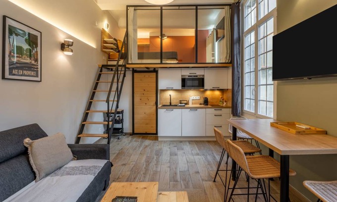 Couronne Urbaine Apartment | 45 m² Apartment ∙ 1 bedroom ∙ 2 guests