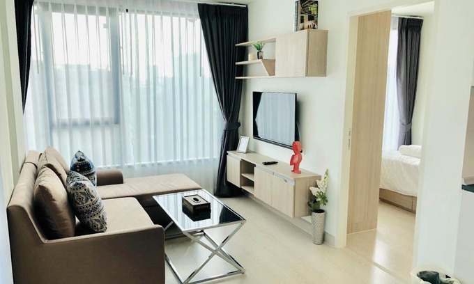 Khlong Toei Apartment | 46 m² Apartment ∙ 2 bedrooms ∙ 3 guests
