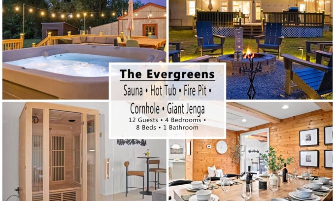 Summerlee House | 4br 3ba/10 min to NRG/hot tub/sauna/firepit