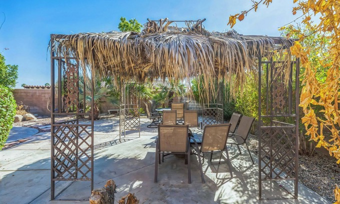 Indio House | 4BR Sanctuary w/Retro Game Room/Theater Pool & Spa!