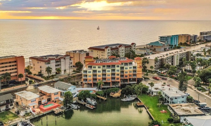 Madeira Beach Condo | 4th Floor spacious 2 BR, 2 BA w/spectacular views of Boca Ciega Bay