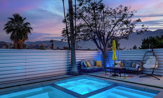 Palm Springs House | 5-Bedroom Luxury Retreat: Pool Spa & Close to Downtown Fun!