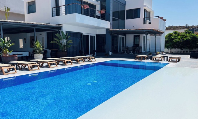 Costa Adeje Villa | 5 Bedroom Villa With Heated Pool, Garden With BBQ & Views Over Hills And Ocean