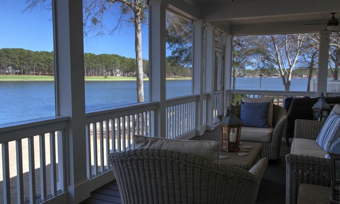 Lake Oconee Cottage | 5* Lakefront Luxury - Relax At Jack Nicklaus' Former Reynolds Lake Oconee Home