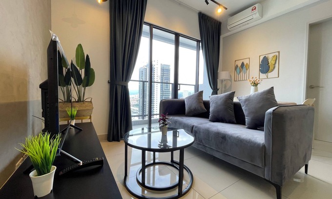 Kuala Lumpur House | 5 minutes to MRT @ Trion Kuala Lumpur 2 Bedroom Family Cozy Condo for 6pax