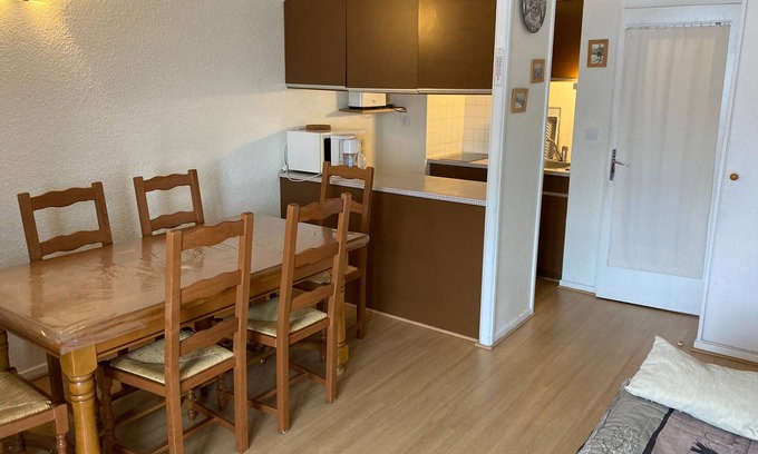 Pla d'Adet Apartment | 5 Pers Studio, St. Lary, Direct Access To The Pistes, Beautiful View, 27m2