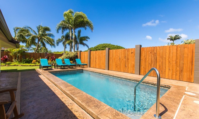 Poipu House | 5 Star, Great for Families, 4BD w/AC, HTD Pool, Poipu Beach Athletic Club access