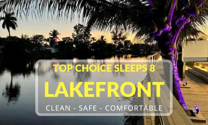 Fort Lauderdale House | 5-star Lakefront Oasis In Hollywood-Hard rock casino