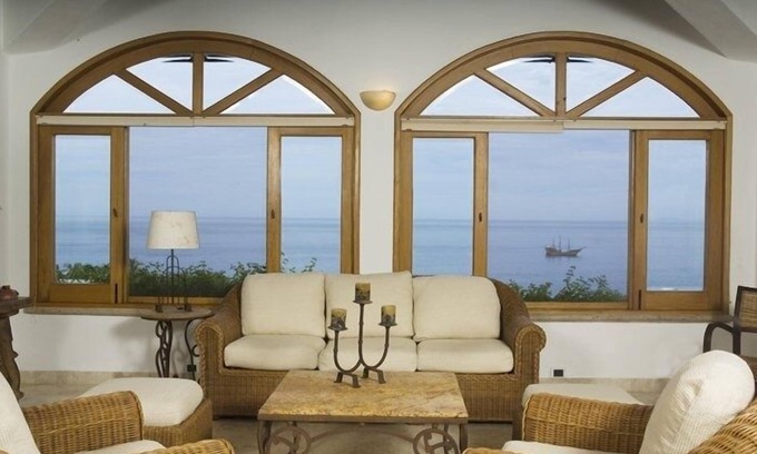 South Shore Hotel Area Villa | 5 Star Luxury Villa, 290 DegreeOcean Views, Very Private Pool, walk to Beach
