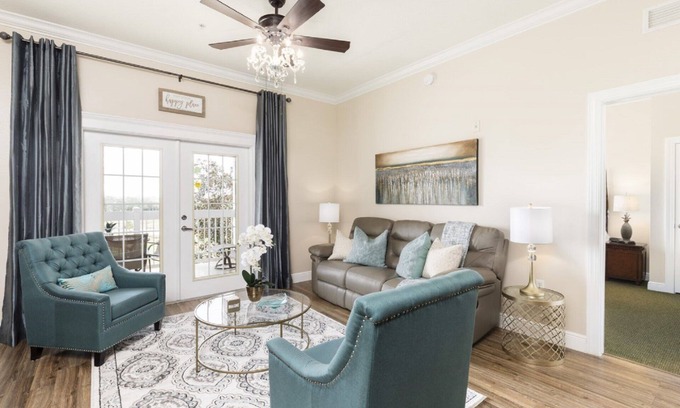 Reunion Condo | 5 STAR TOP FLOOR CONDO WITH AMAZING GOLF VIEWS!